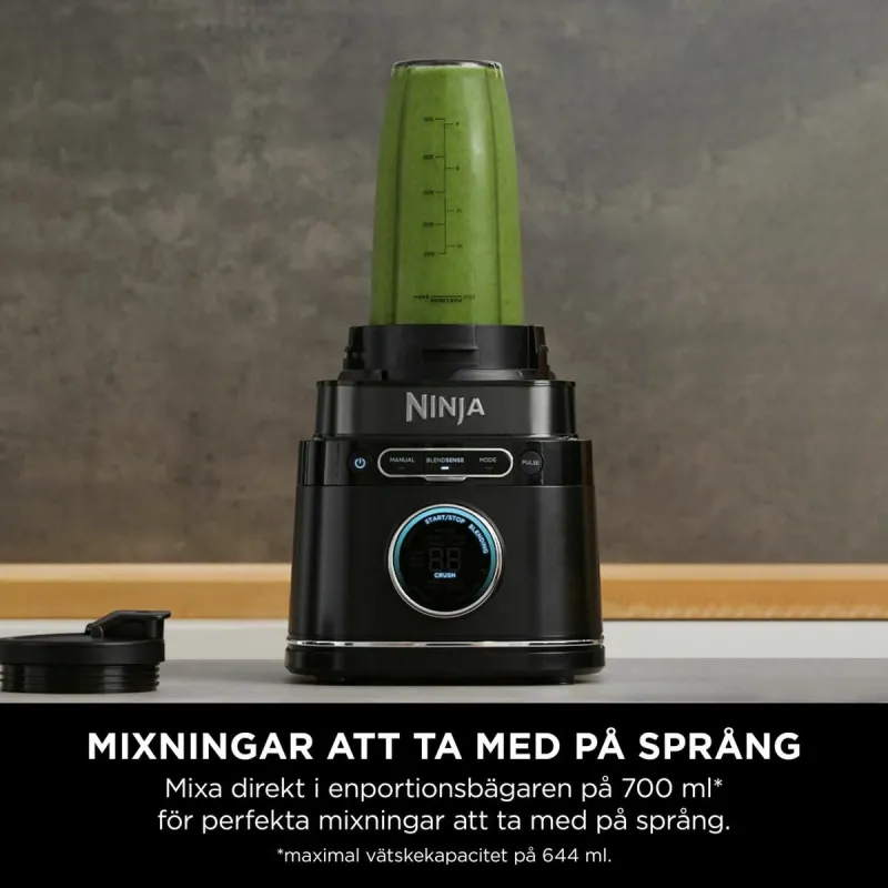 Kuppiblenderi NINJA Musta