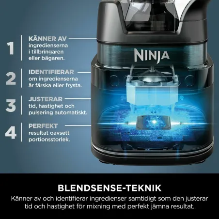 Kannmikser NINJA Must