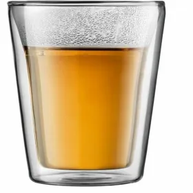 Klaaside komplekt Bodum 200 ml Läbipaistev Borosilikaatklaas Sile 6 Tükid, osad (6 Ühikut)