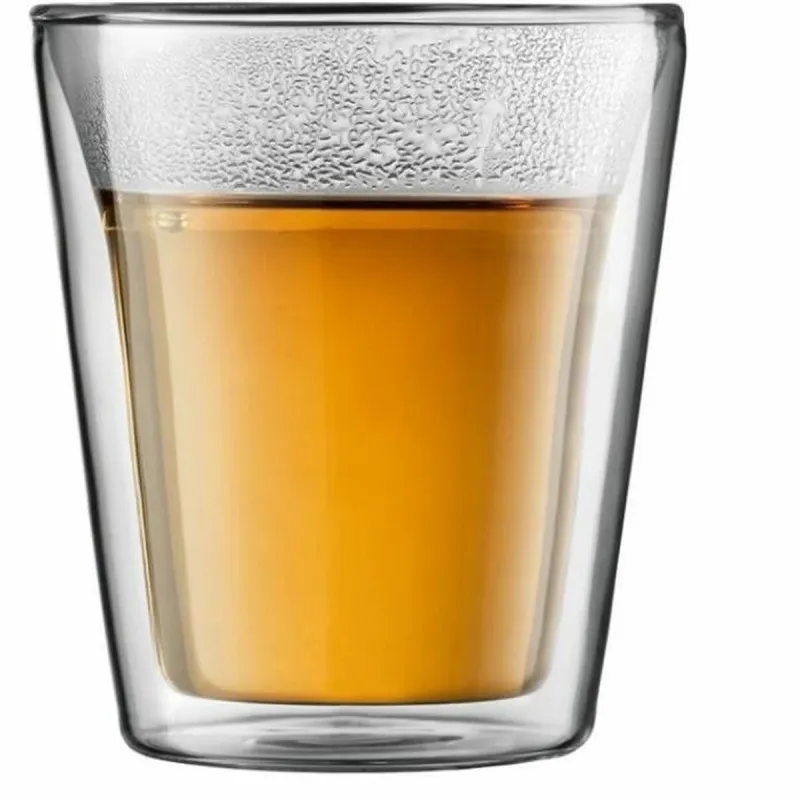 Set of glasses Bodum 200 ml Transparent Borosilicate Glass Smooth 6 Pieces (6 Units)