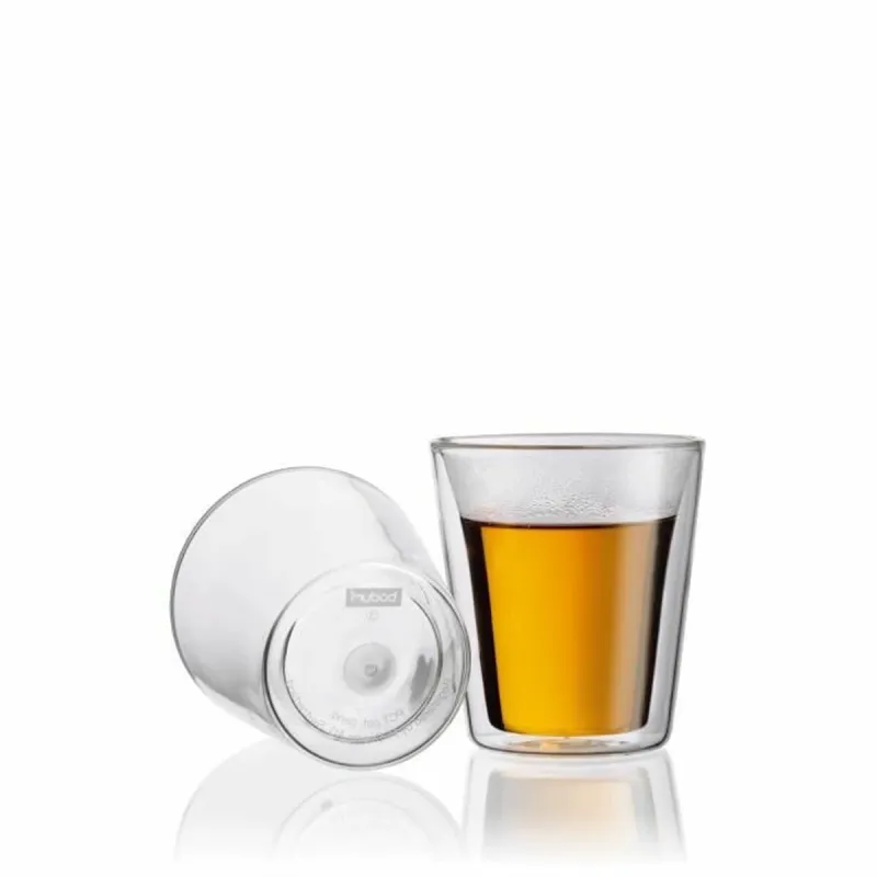 Набор стаканов Bodum 200 ml Прозрачный Боросиликатное стекло Плоский 6 Предметы (6 штук)