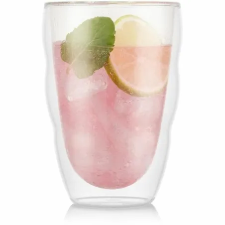 Lasisetti Bodum 350 ml Läpinäkyvä Borosilikaattilasi Sileä 2 Kappaletta (2 osaa)