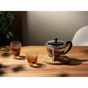 Teekann Bodum Hall 1 L Klaas Roostevaba teras