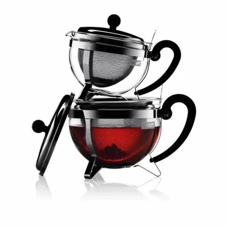 Teekann Bodum Hall 1 L Klaas Roostevaba teras