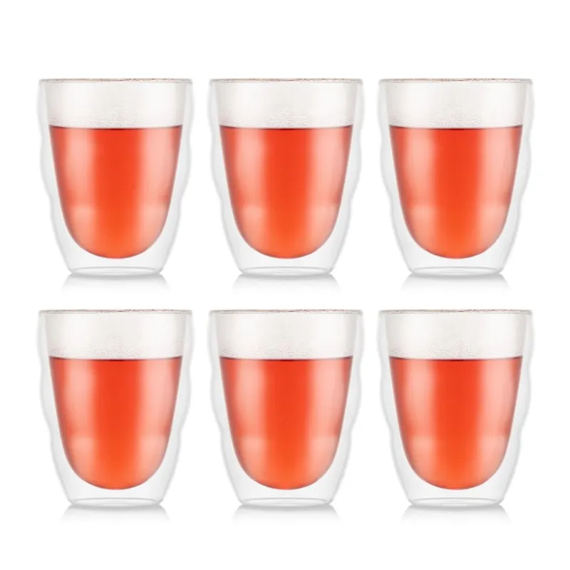 Lasisetti Bodum Läpinäkyvä (6 osaa)