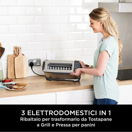Skrudintuvas NINJA Sidabras 1200 W 3 viename