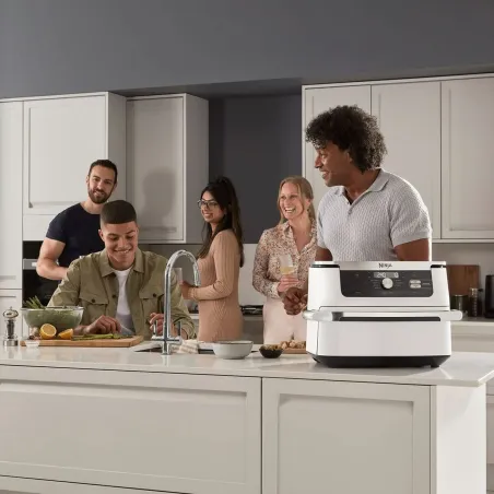 Oro gruzdintuvė NINJA AF500EUWH Balta Sidabras 2470 w 10,4 L
