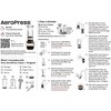 Portable Coffee Maker Aeropress 85R11 Black Transparent