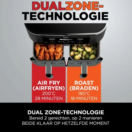 Airfryer NINJA AF200EU Musta 2400 W 1,6 L 7,6 L
