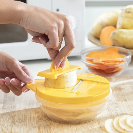 Set for Making Crisps in the Microwave with Mandolin and Recipes Chipit InnovaGoods