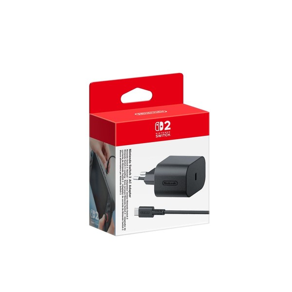 USB-kaabel Nintendo CARGA N-SWITCH 2 Must 1,5 m