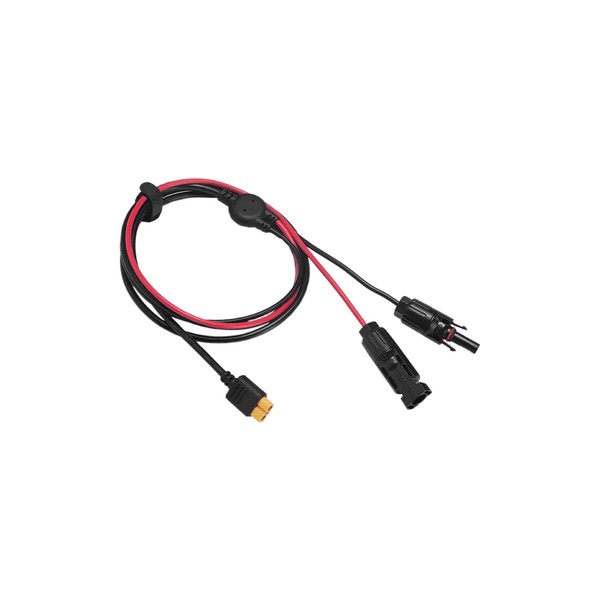 Current Adaptor Ecoflow MC4 a XT60I Black 2,5 m