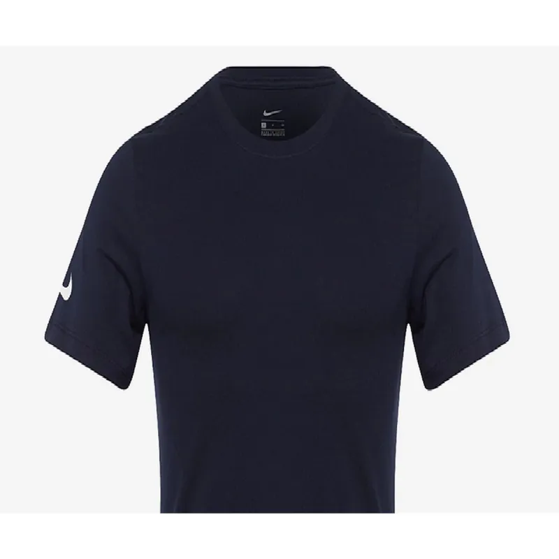 Vīriešu Krekls ar Īsām Piedurknēm Nike CZ0881 451 Tumši Zils (XXL)