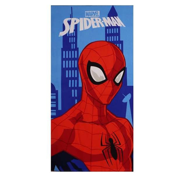 Beach Towel Spider-Man Blue 70 x 140 cm