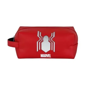 Mokyklinis higienos reikmenų krepšys Spider-Man Raudona