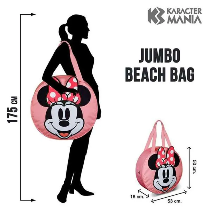 Пляжная сумка Minnie Mouse Розовый