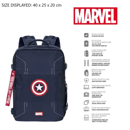 Multipurpose Backpack Capitán América Cabin