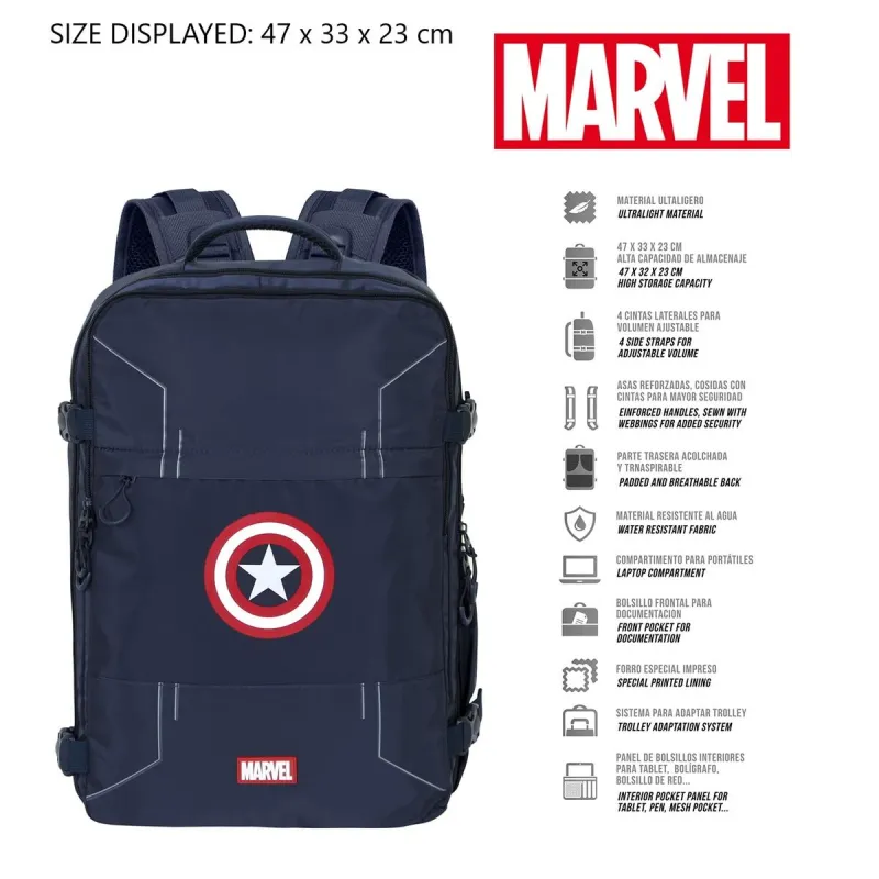 Multipurpose Backpack Capitán América Cabin
