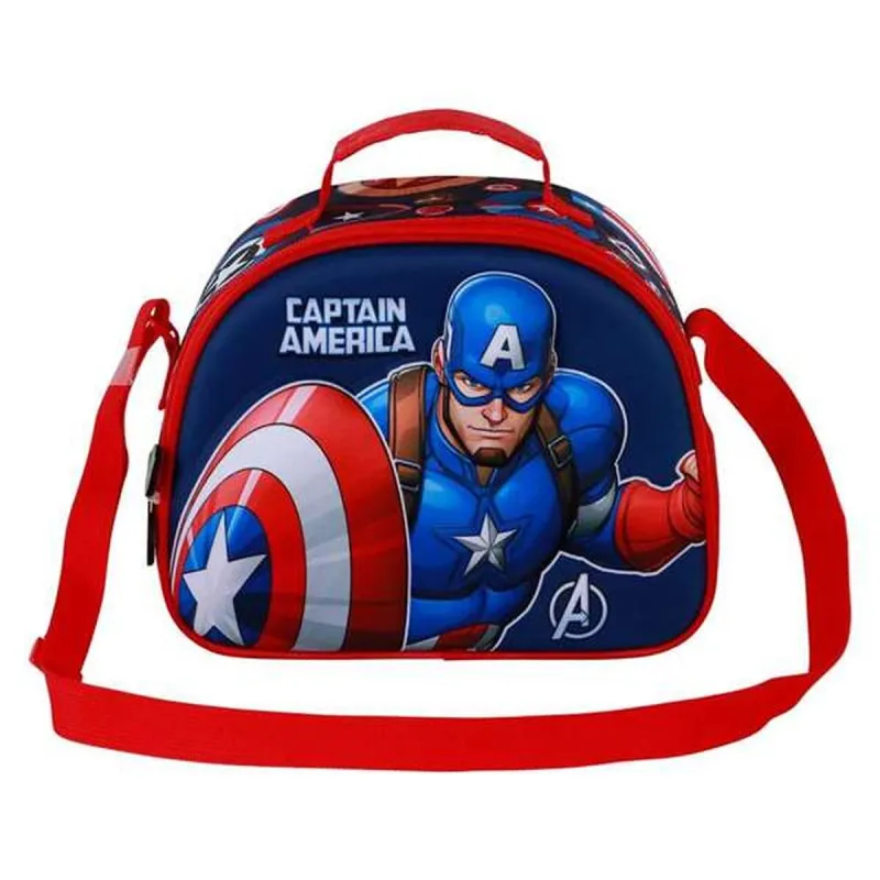 Priešpiečių dėžutė Capitán América Mėlyna