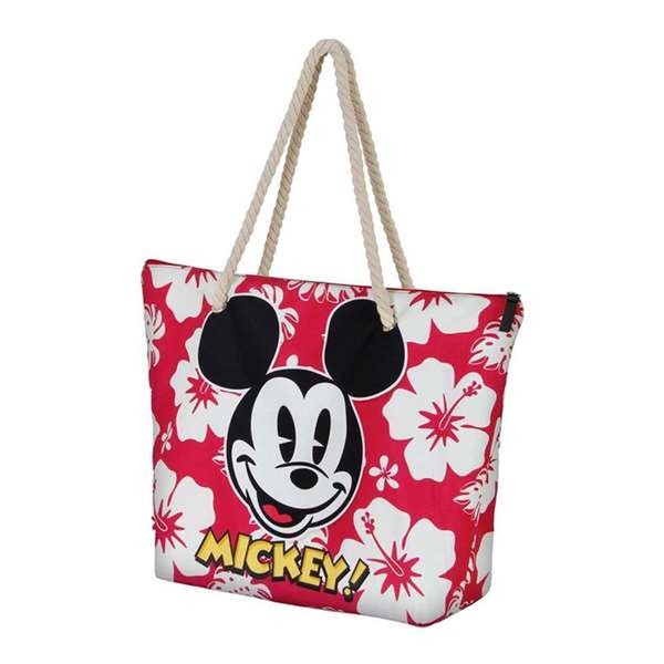 Пляжная сумка Mickey Mouse hawaii Розовый
