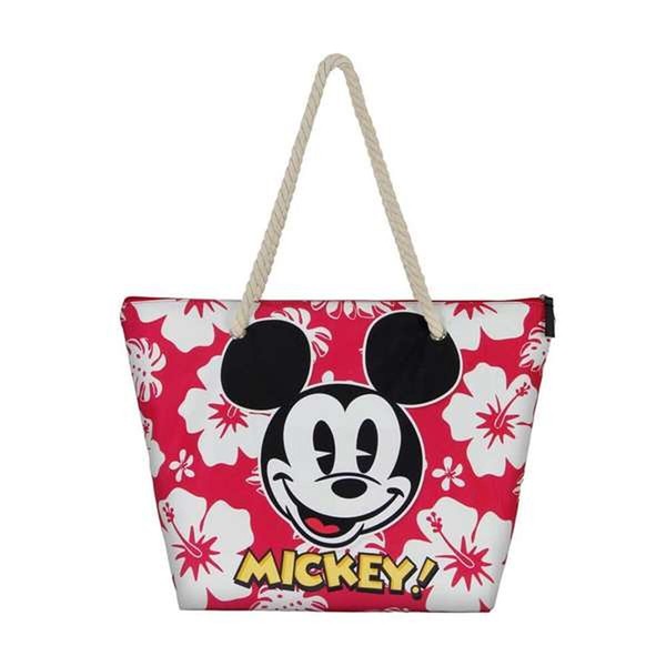 Пляжная сумка Mickey Mouse hawaii Розовый
