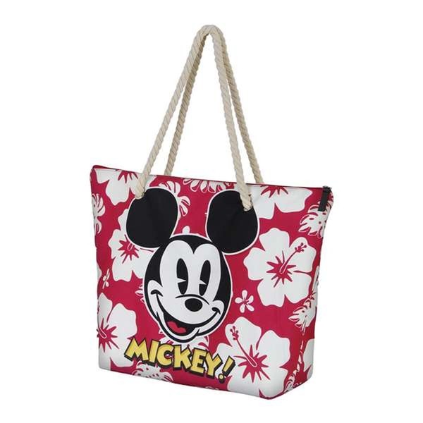 Пляжная сумка Mickey Mouse hawaii Розовый
