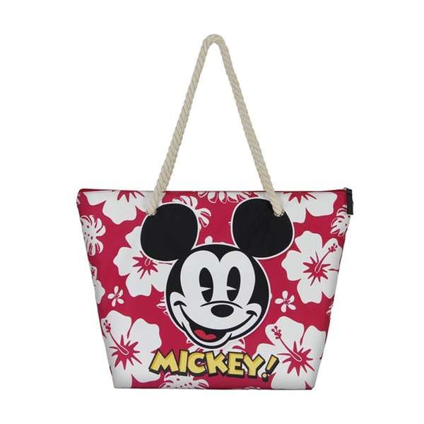 Пляжная сумка Mickey Mouse hawaii Розовый