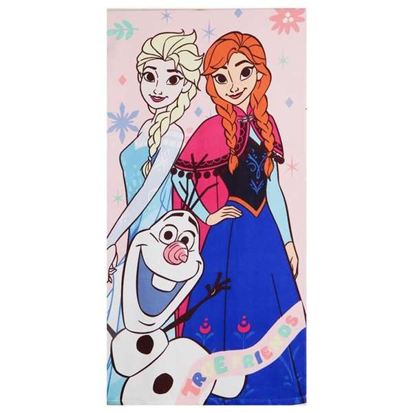 Beach Towel Frozen Blue 70 x 140 cm (3 Pieces)