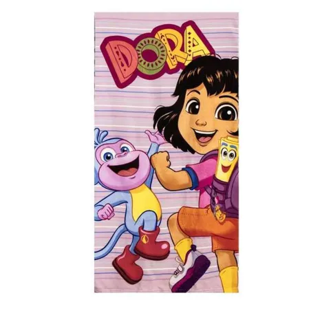 Beach Towel Dora The Explorer Pink 70 x 140 cm