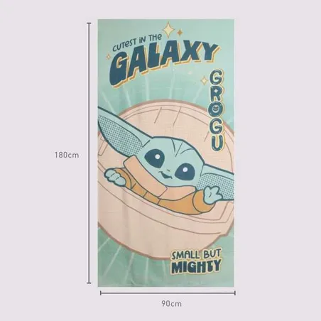 Microfibre Towel The Mandalorian 90 x 180 x 1 cm