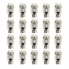 Set Гайки OMP 7075 Серебряный 20 uds M14 x 1,25