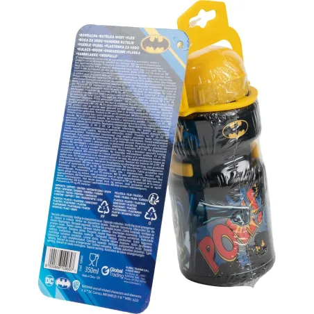 Бутылка для детского велосипеда Batman CZ10969 Желтый/Черный 350 ml Жёлтый