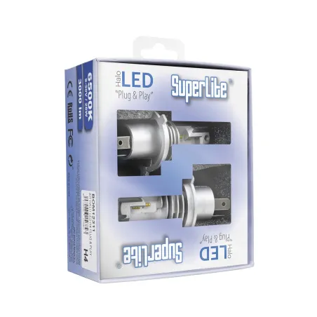 галоген LED комплект для переоборудования Superlite BOM12311 H4 28 W 6500 K LED (2 штук)