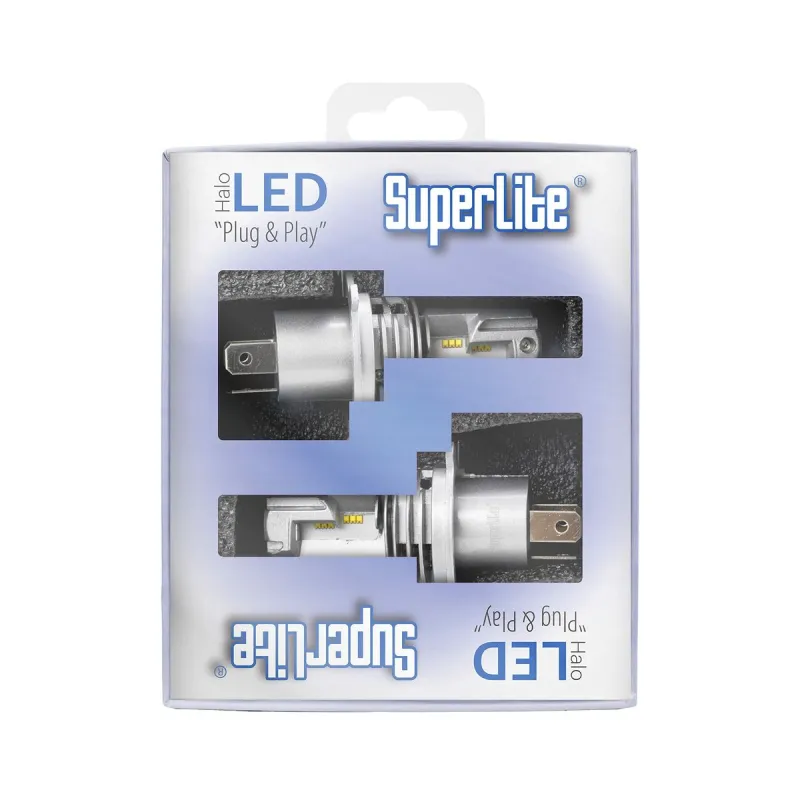 галоген LED комплект для переоборудования Superlite BOM12311 H4 28 W 6500 K LED (2 штук)