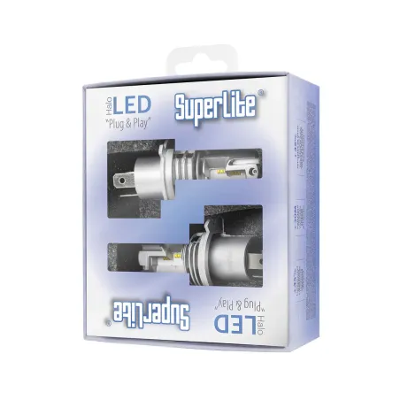 галоген LED комплект для переоборудования Superlite BOM12311 H4 28 W 6500 K LED (2 штук)