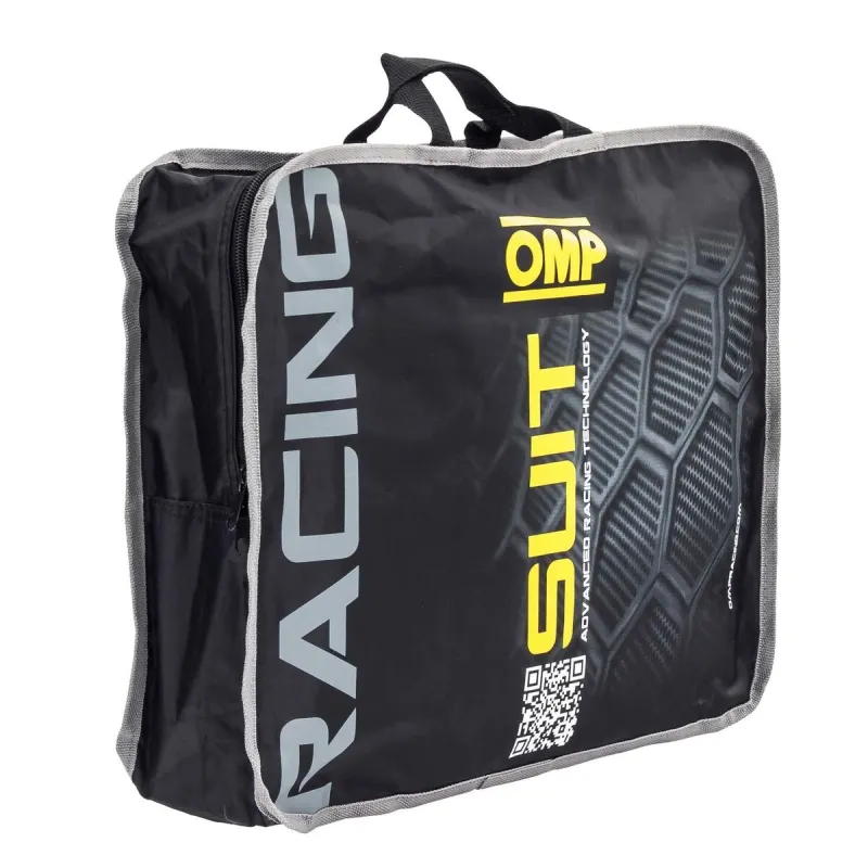 Комбинезон для гонок OMP FIRST-S Чёрный Тёмно Синий 50 FIA 8856-2018