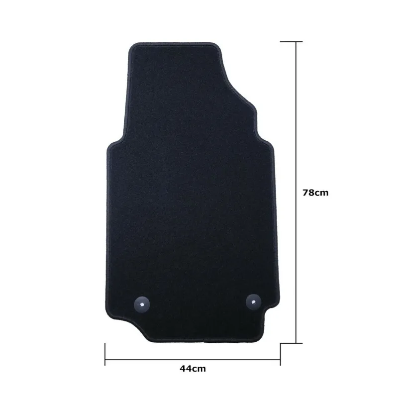 Auto Grīdas Paklāju Komplekts OCC Motorsport OCCD0002 5 Daudzums