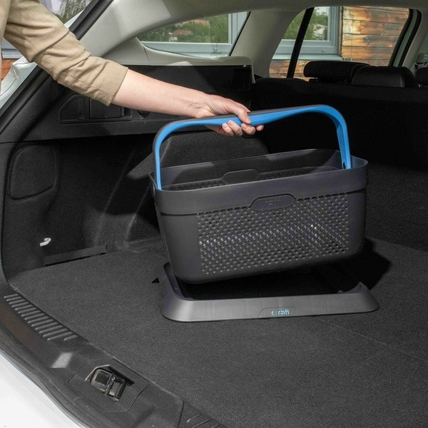 Groziņš automašīnas bagāžniekā Armster V01762 Zils Plastmasa