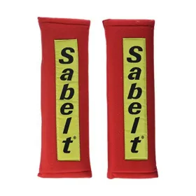 Seat Belt Pads Sabelt SB475040 Red