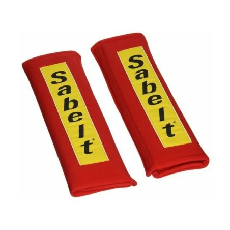 Seat Belt Pads Sabelt SB475040 Red