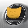 Automobilio oro gaiviklis Dr Marcus Cosmic Cat Persikas Plastmasinis pakabukas