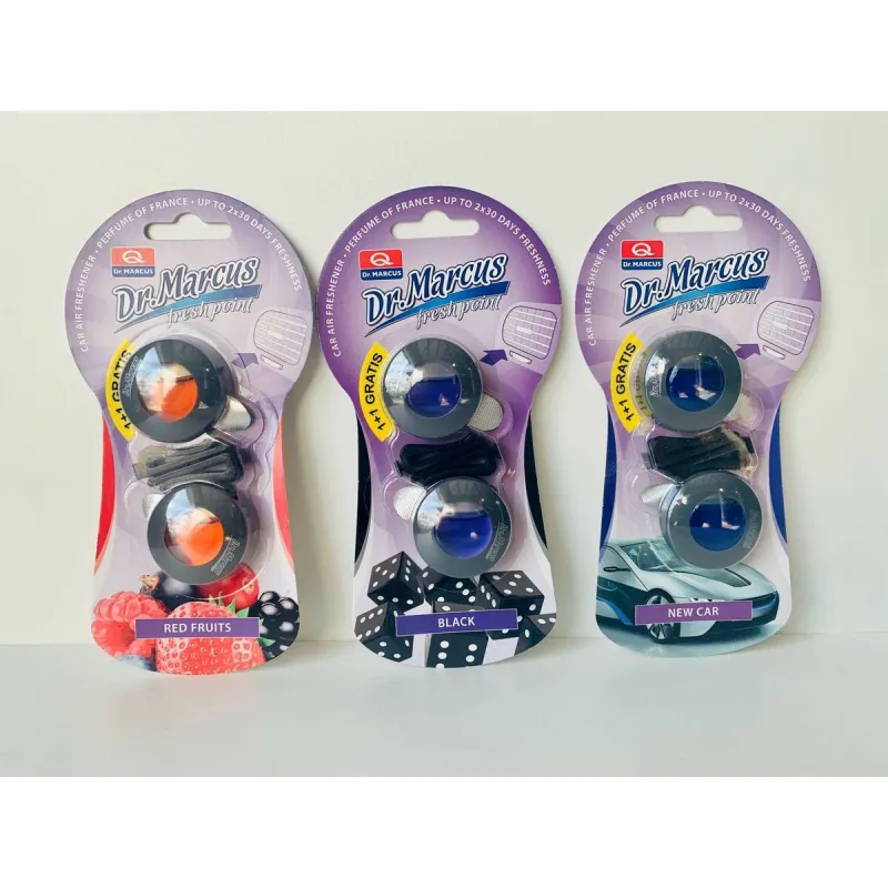 Auton ilmanraikastin Dr Marcus FRESH POINT NEW CAR Uusi auto 2,5 ml Muovinen (2 osaa)
