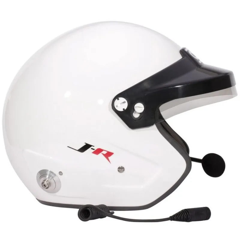 Helmet OMP J-RALLY XL White