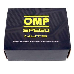 Set Гайки OMP 7075 40 mm M14 x 1,50 20 uds Антрацитный