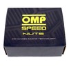 Set Гайки OMP 7075 40 mm M14 x 1,50 20 uds Антрацитный
