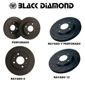 Тормозные диски Black Diamond BDKBD106COM Сверленный