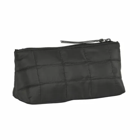School Toilet Bag Moos Negro Black Padded 23 x 12 x 8 cm