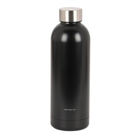 Nerūdijančio plieno gertuvė Safta Black 500 ml Juoda