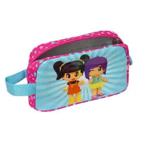 Thermal Breakfast Holder Pinypon Blue Pink 21,5 x 12 x 6,5 cm