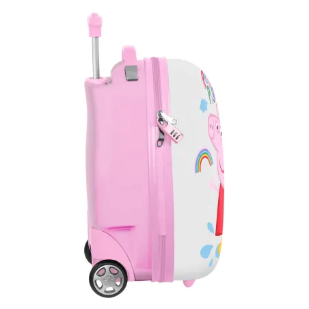 Trolley Peppa Pig peppa pig Children's Pink Mint 16'' 28 x 43 x 23 cm